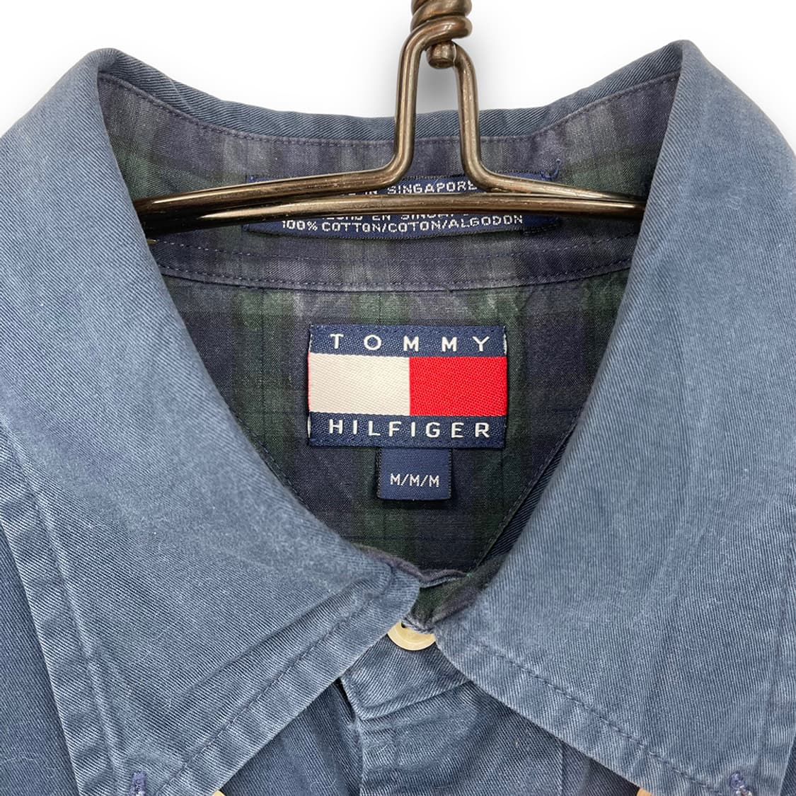 타미힐피거 자수 로고 긴팔셔츠 상품이미지5