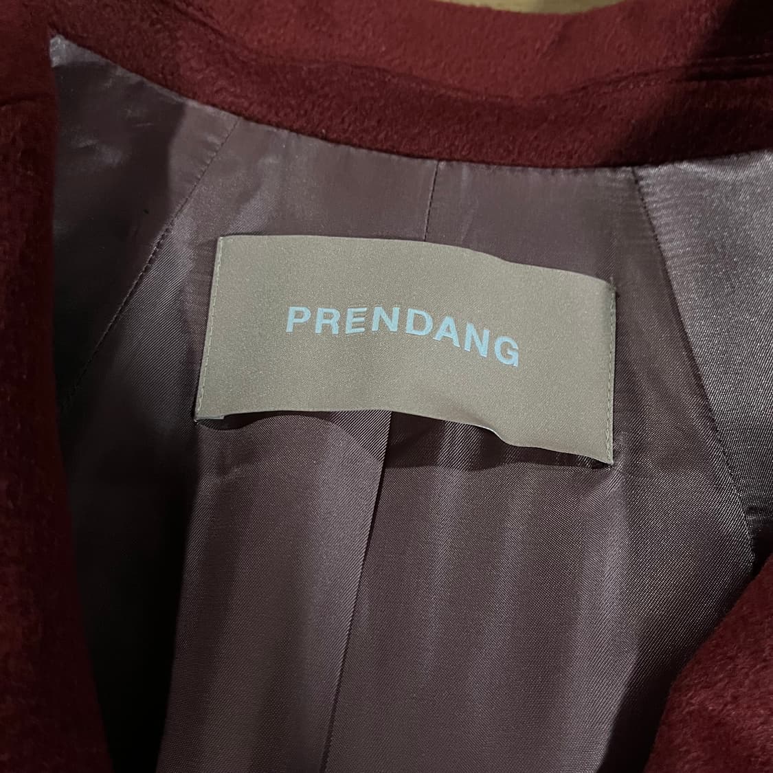 [여66] 쁘렝땅 콜롬보 캐시미어100 코트 상품이미지3