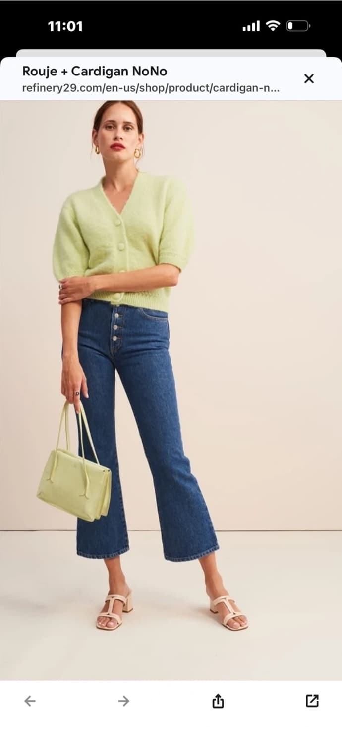 Rouje paris    노노 가디건 34   사이즈  미사용  상품이미지9