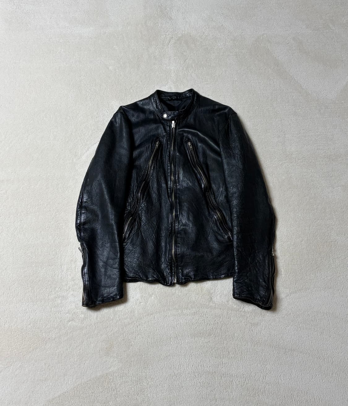 5zip 레더 자켓 상품이미지1