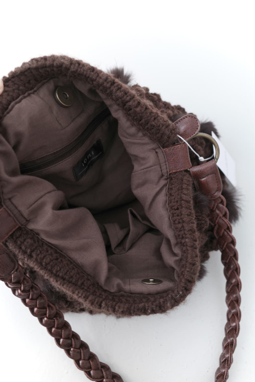 fur knit bag 상품이미지4