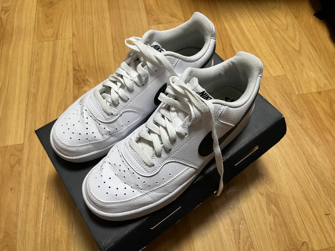 나이키 코트 비전 로우 넥스트 네이쳐 화이트 블랙 270 상품이미지1