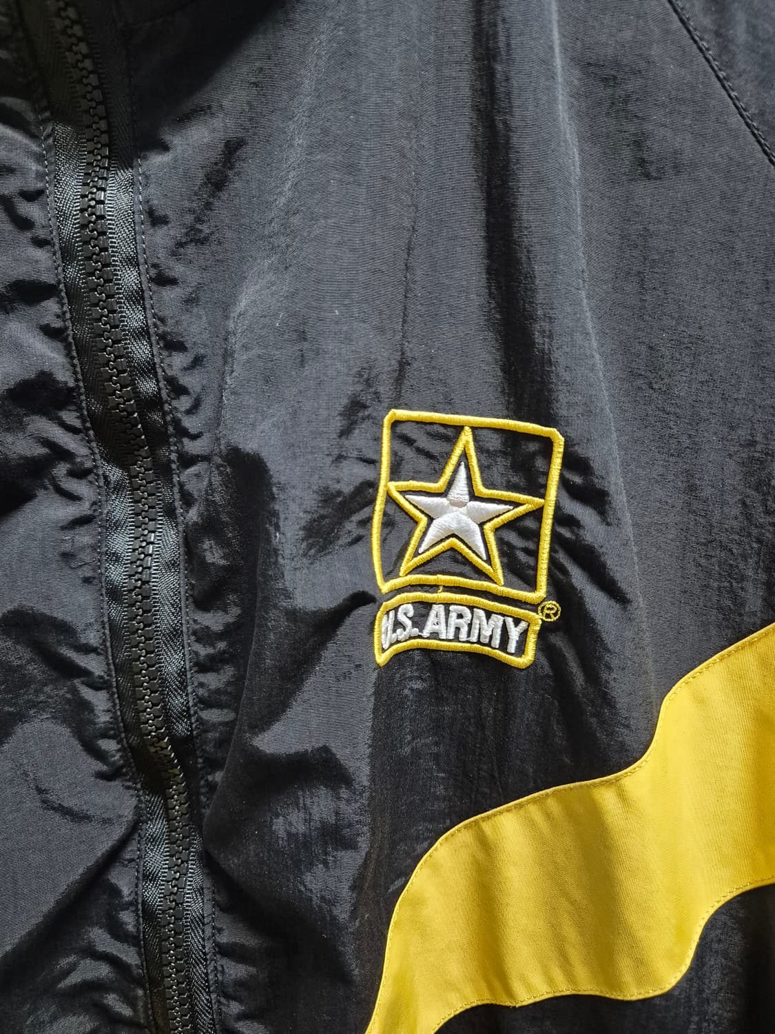 [M-R] ipfu 신형 us army 검정색 바람막이 자켓 상품이미지3