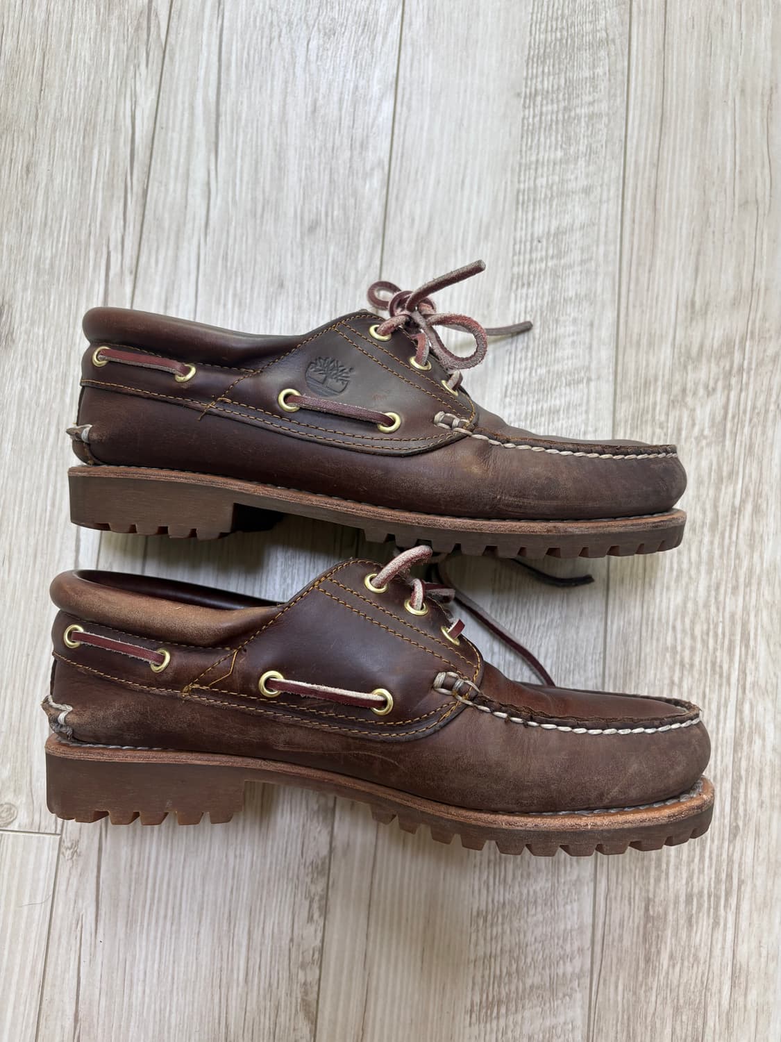팀버랜드 3아이 보트슈즈 브라운 260 상품이미지3