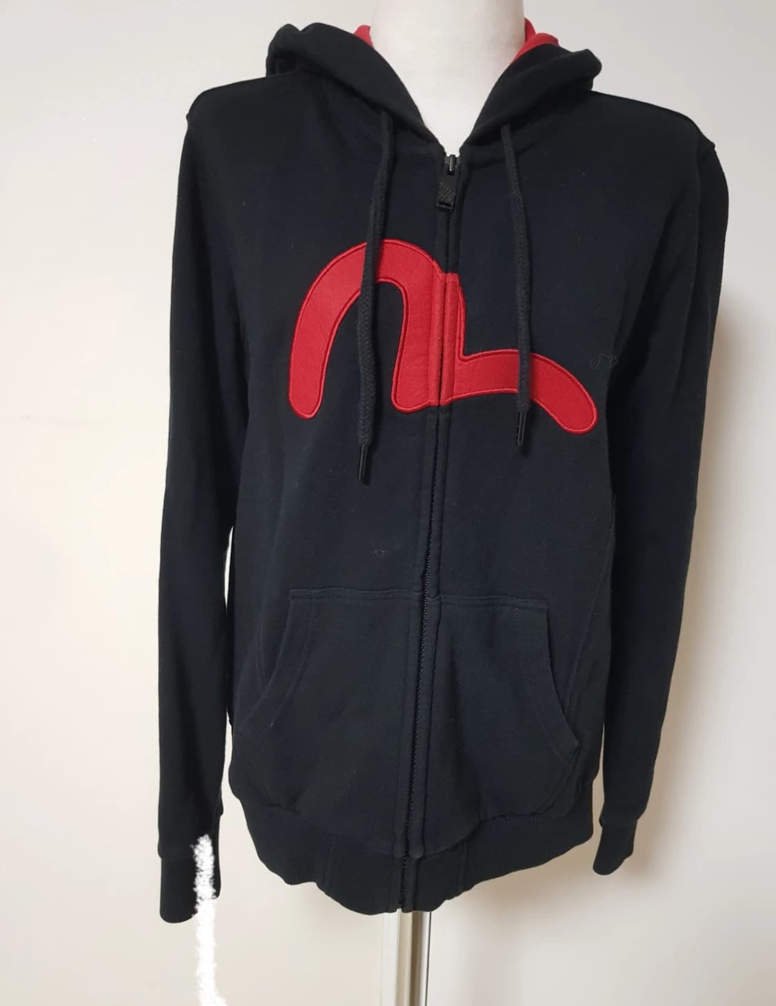 에비수 블랙 후드집업 W/M 55-66 상품이미지3