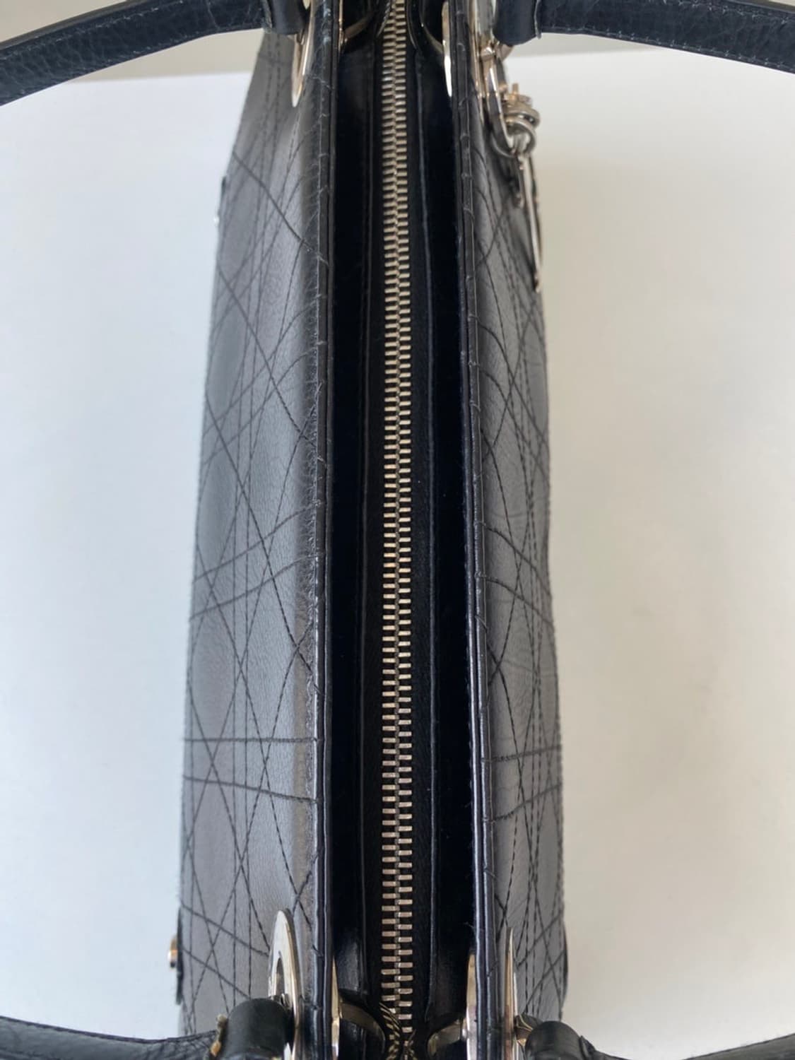 정품 디올 까나쥬 토트백 블랙 상품이미지7