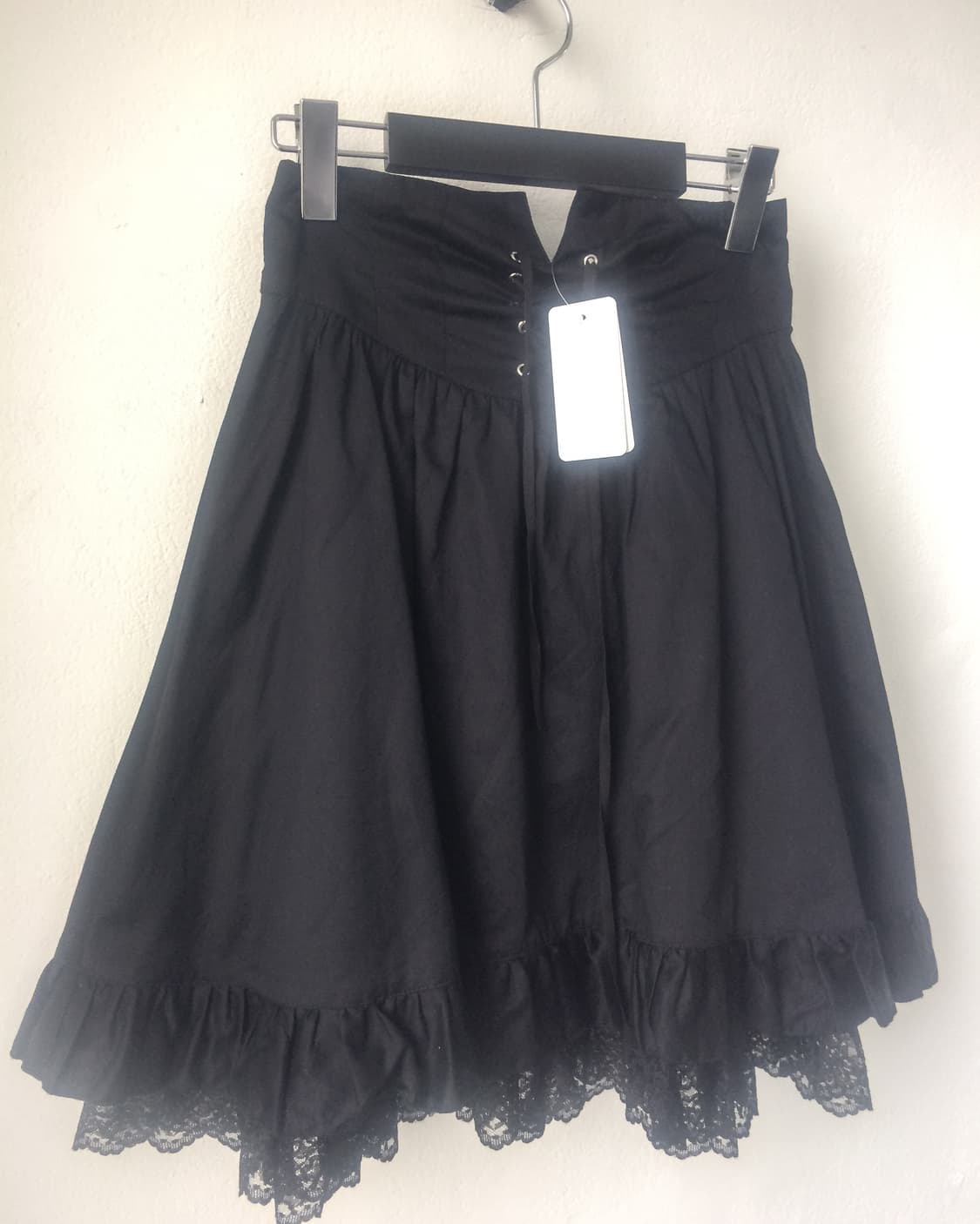 Peace now lace up point skirt 상품이미지3