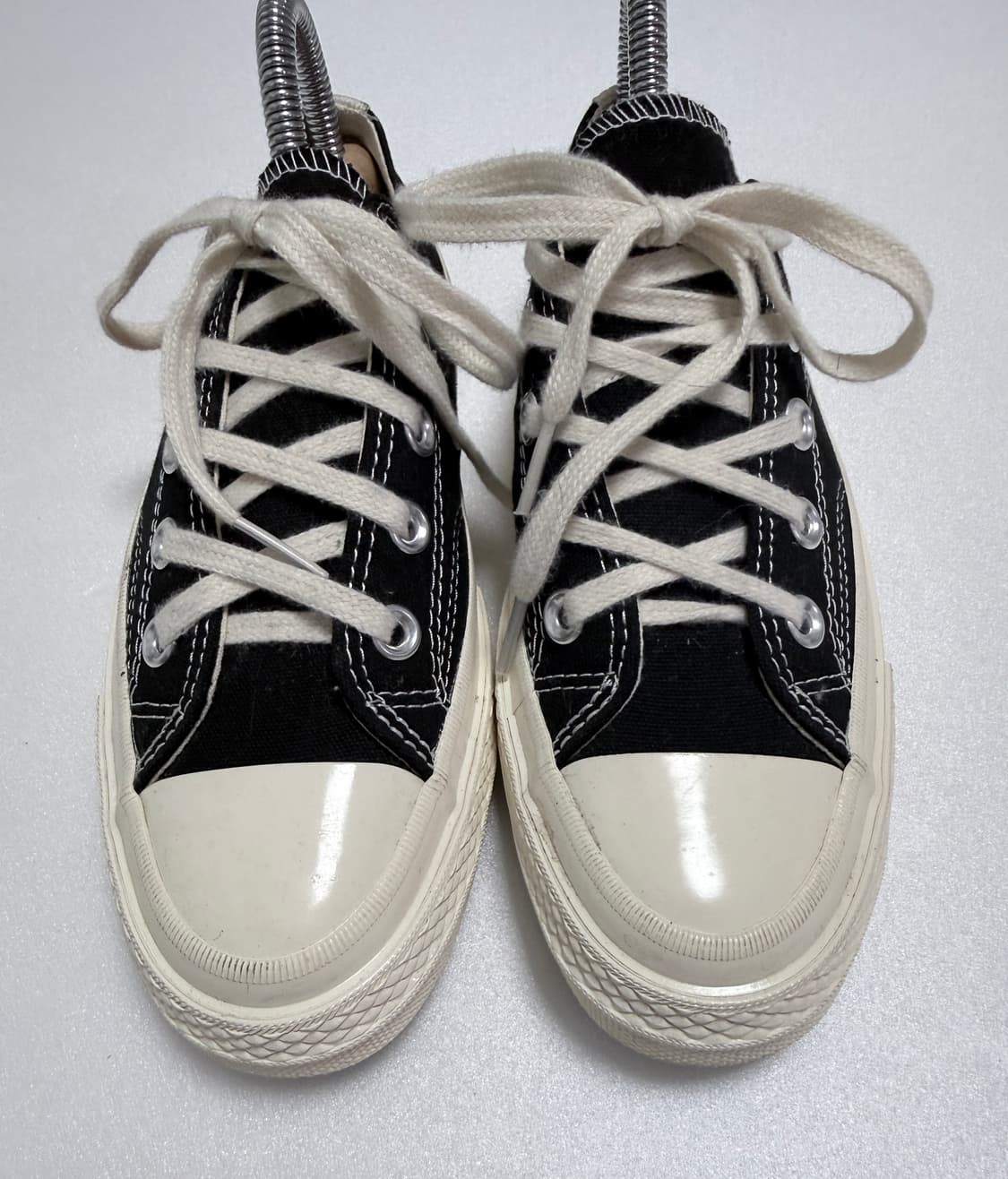 컨버스 x 꼼데가르송 플레이 척테일러 로우 블랙  상품이미지3