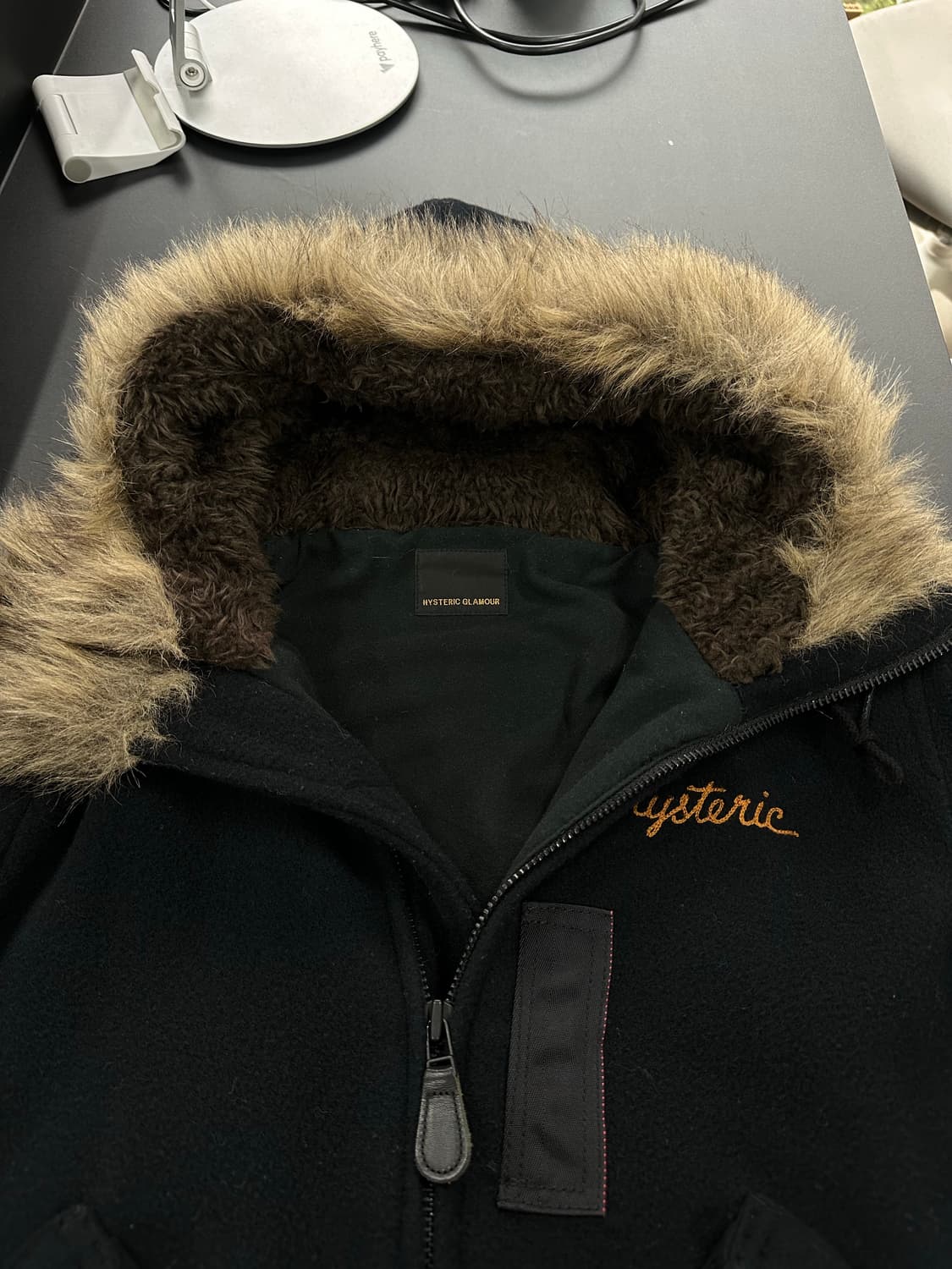 히스테릭글래머 울프죠 Y2k n-2b 울 자켓 상품이미지8