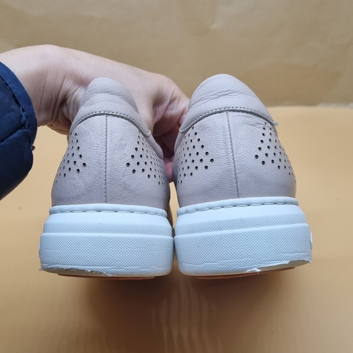 바이네르 여성가죽스니커즈6.5 230 굽5. 상품이미지4