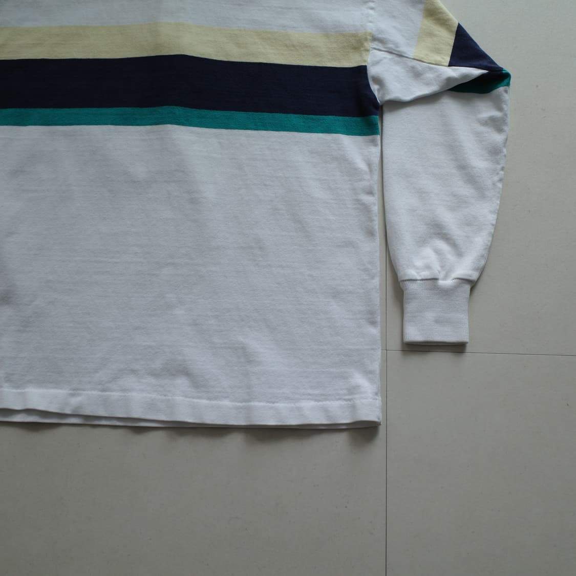 90s L.L.Bean 엘엘빈 MADE IN USA 럭비 티셔츠 (L) 상품이미지8