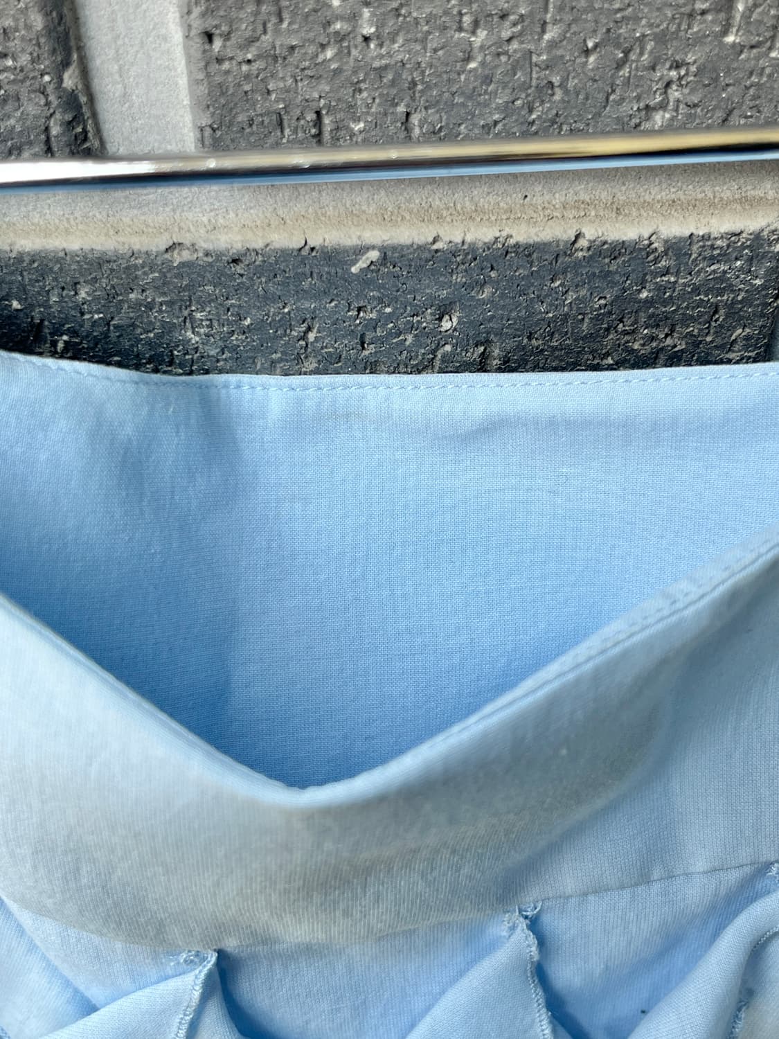 Estnation 러플 스커트 라이트 블루 상품이미지10