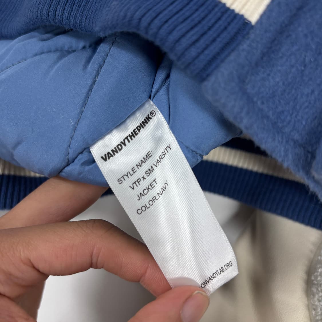 반디더핑크 X SM 바시티 자켓 상품이미지8