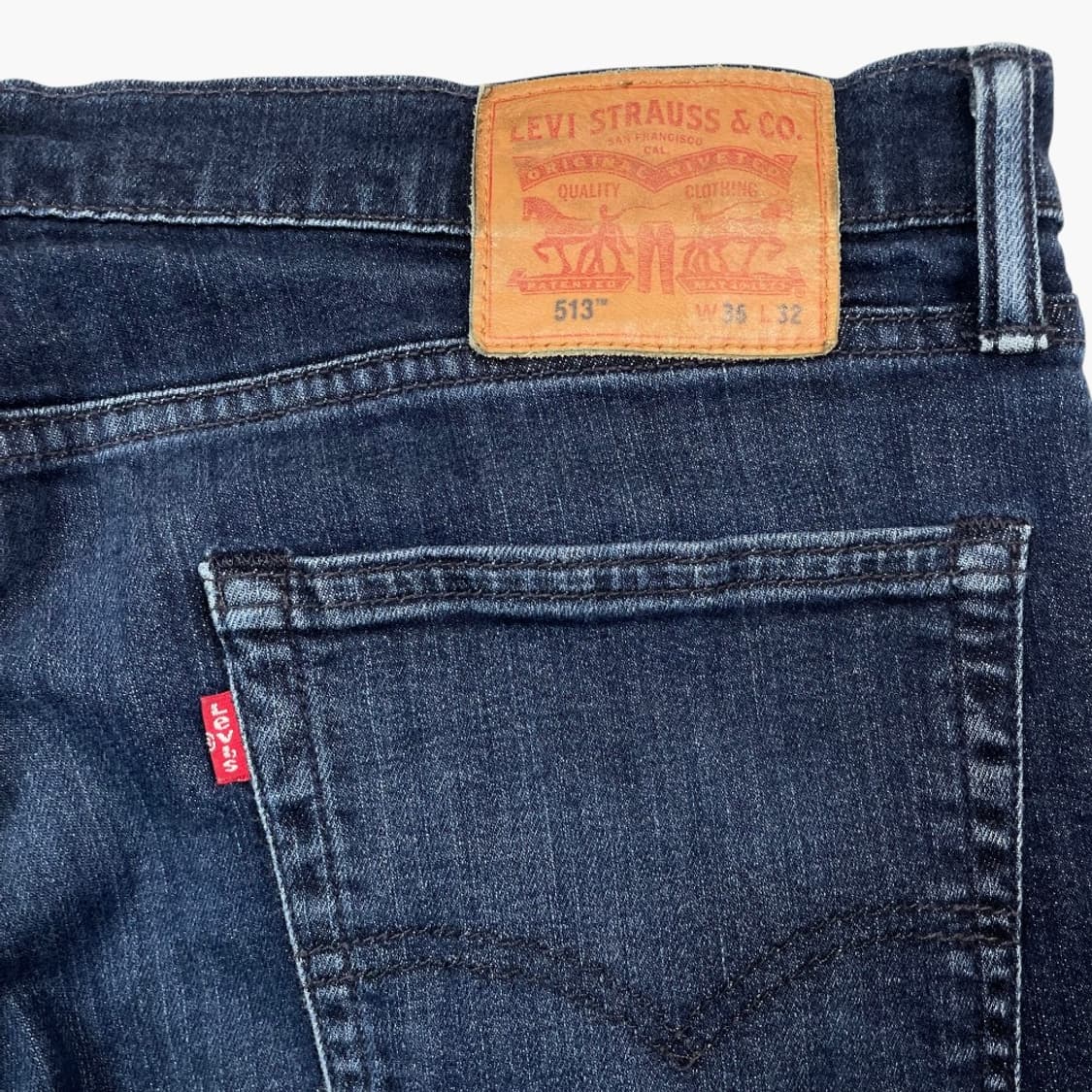 리바이스 Levis 진청 513 스트레이트 데님팬츠 W36L32 상품이미지8