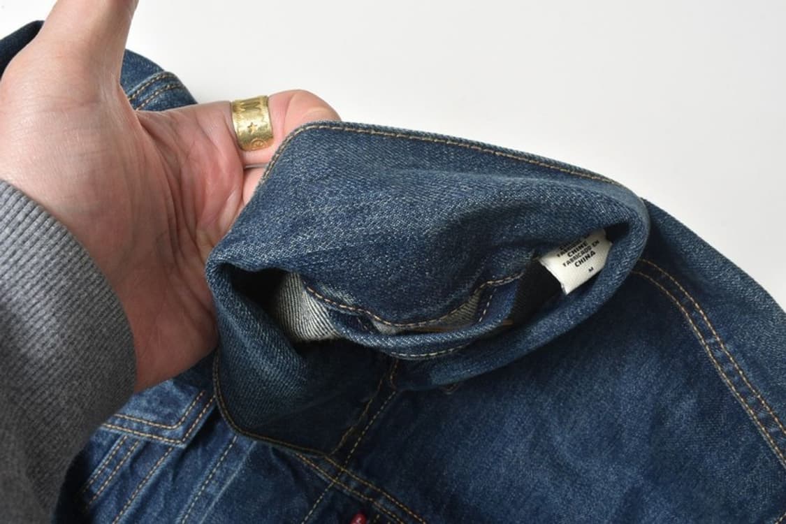 리바이스 데님 트러커 청자켓 M N1101 상품이미지6