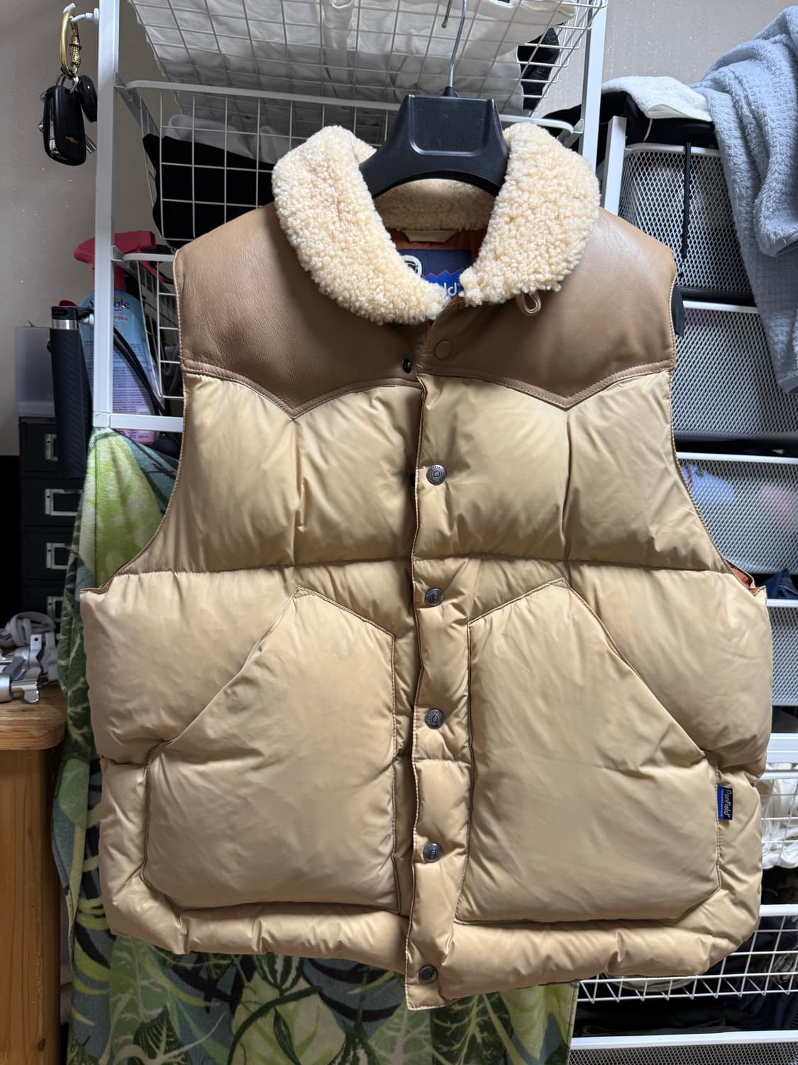 펜필드 rockwool 다운베스트 m사이즈 상품이미지1