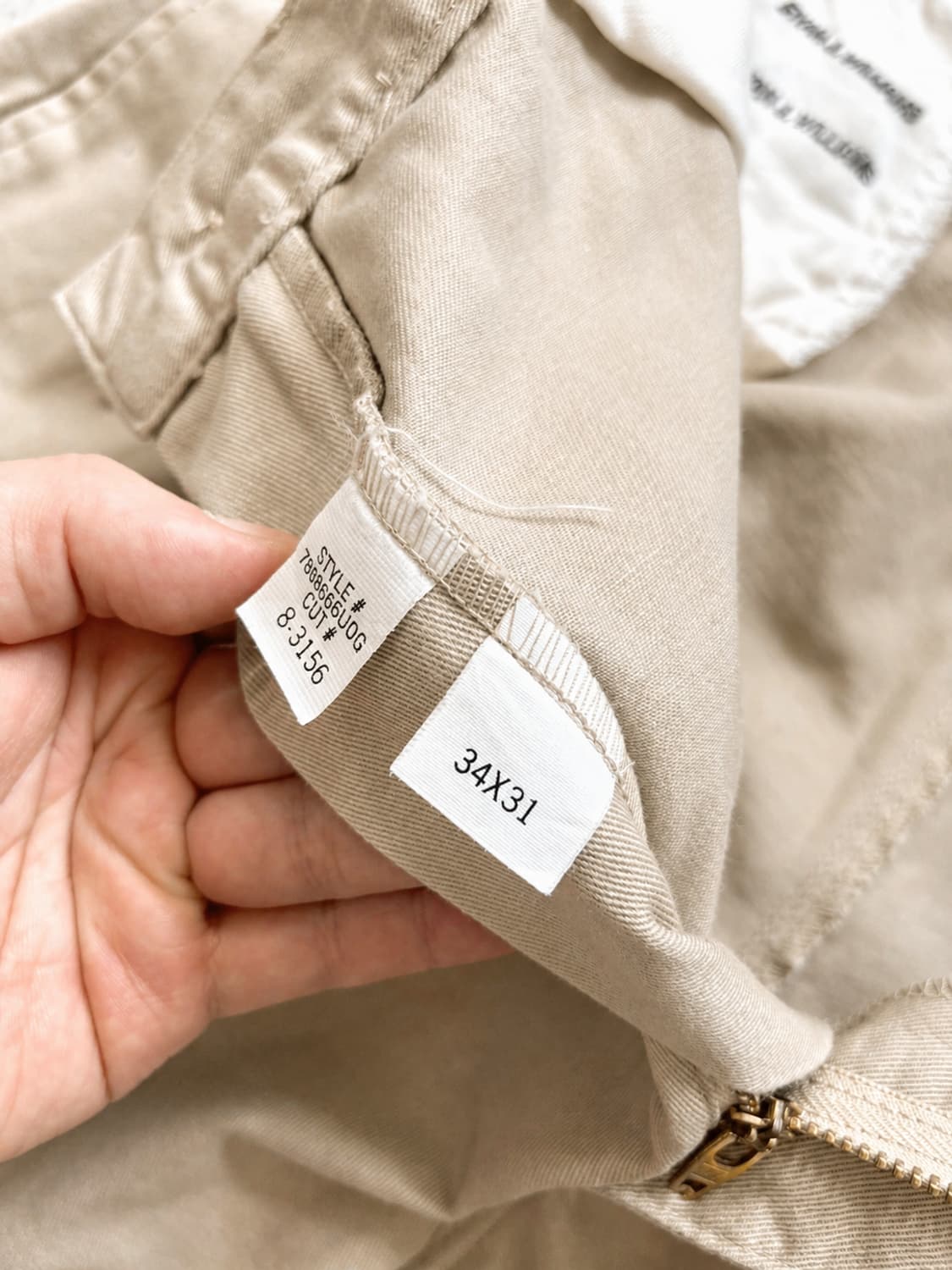 90s 폴로 랄프로렌 클래식 코튼 팬츠 34" 데드스탁 상품이미지7
