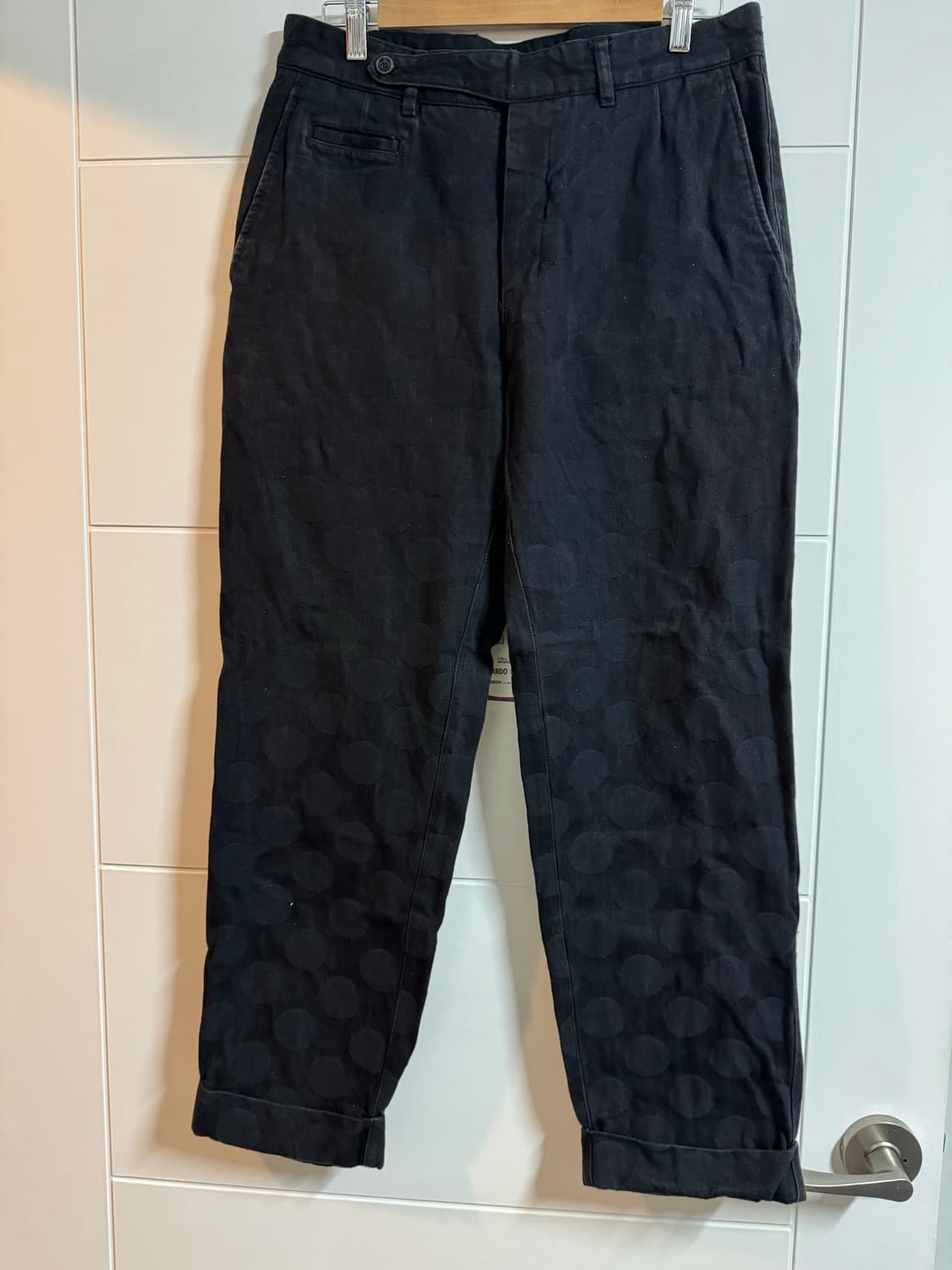 이스트로그 도트 패턴 팬츠 상품이미지1