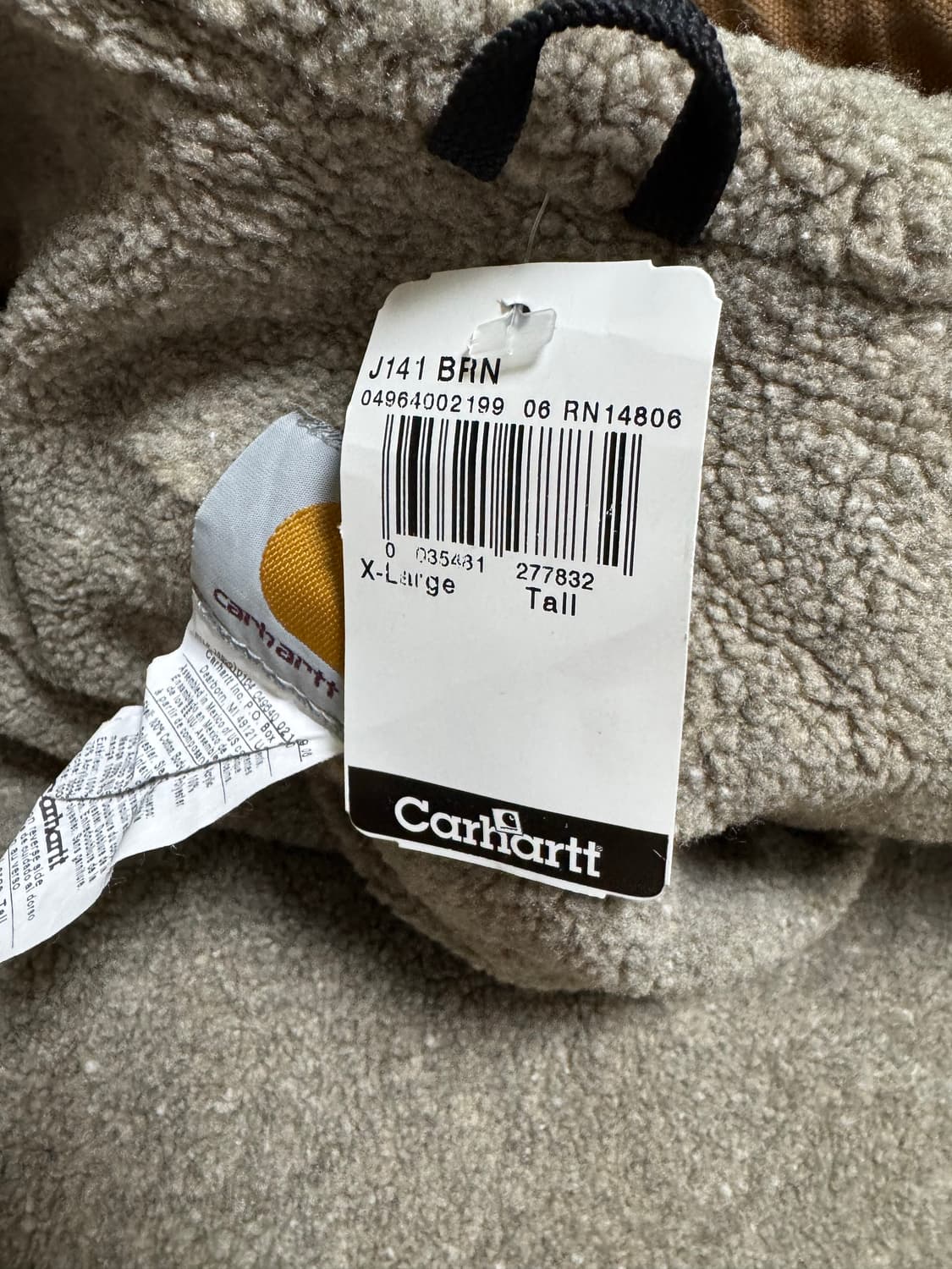 칼하트 시에라 j141 brn 데드스탁 상품이미지9