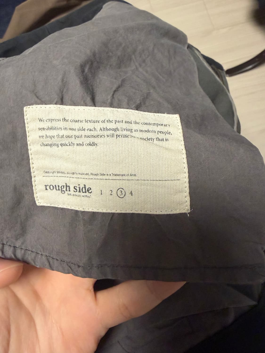 러프사이드 치노팬츠 차콜 3사이즈 상품이미지1