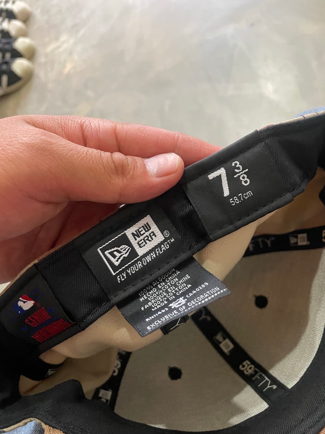 뉴에라 초코칩 뉴욕 양키스 7 3/8 (58.7cm) 상품이미지8