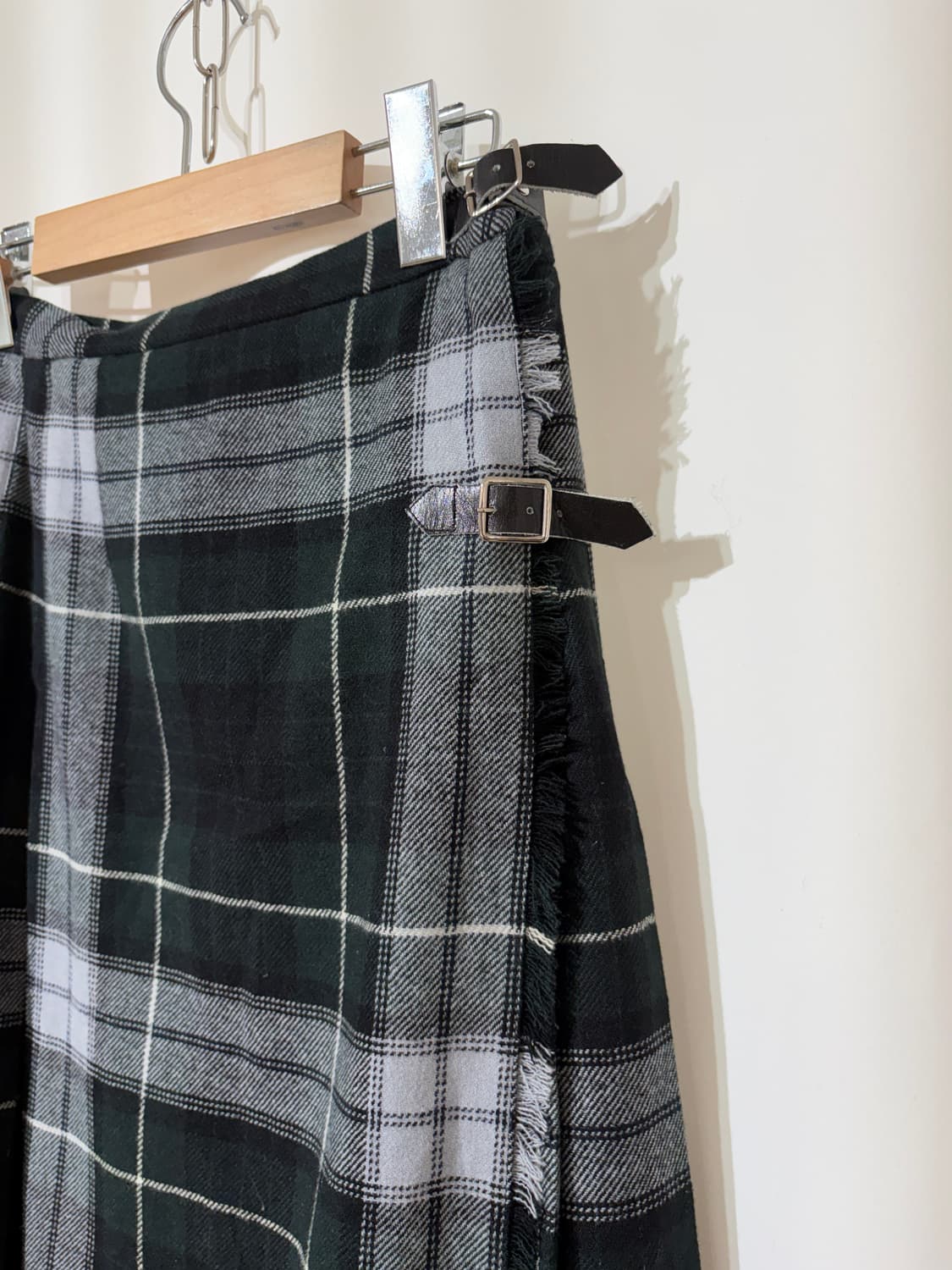 vintage kilt skirt  상품이미지3