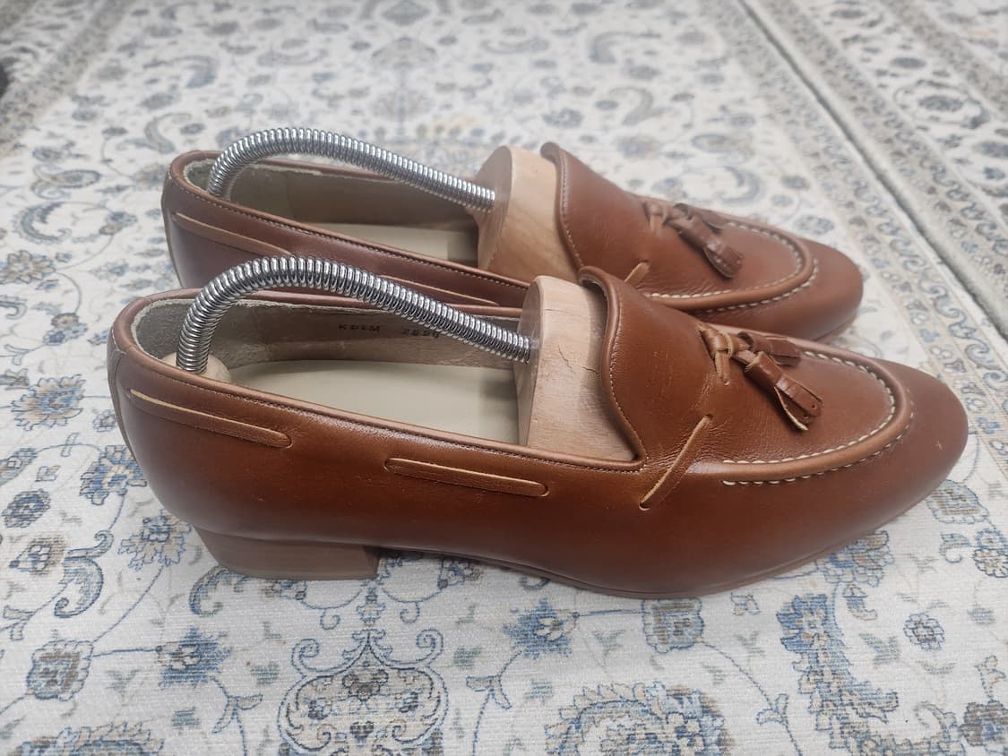 (새상품) 성수동 수제 브라운 태슬로퍼 280mm 상품이미지4