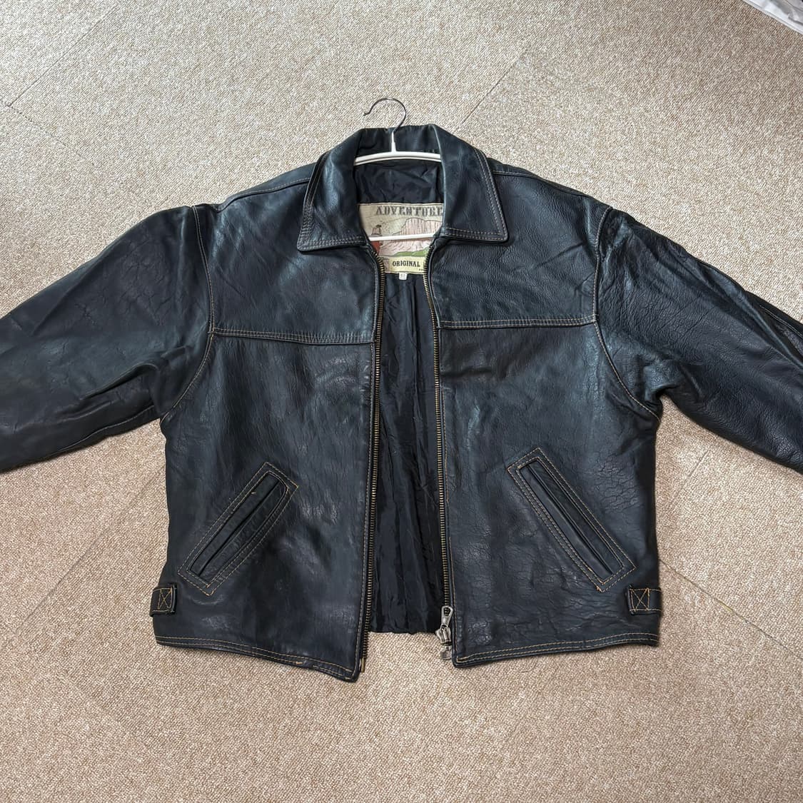 이탈리아 ADVENTURE T백  웨스턴 가죽자켓 상품이미지1