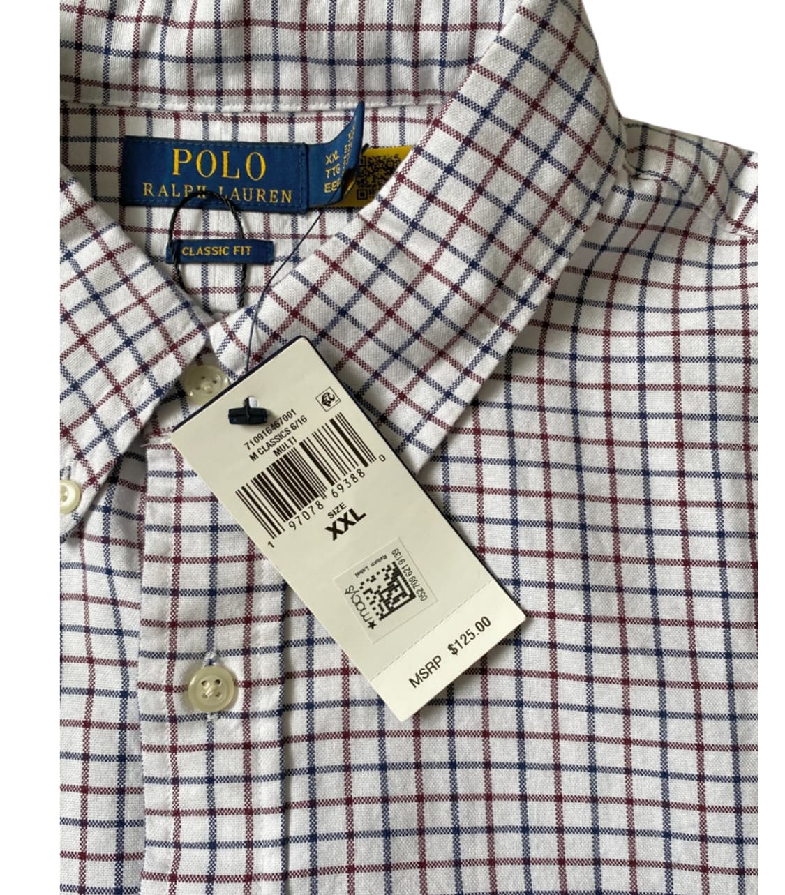 폴로 랄프로렌 체크 셔츠 (Man 2XL) AB0776 상품이미지8