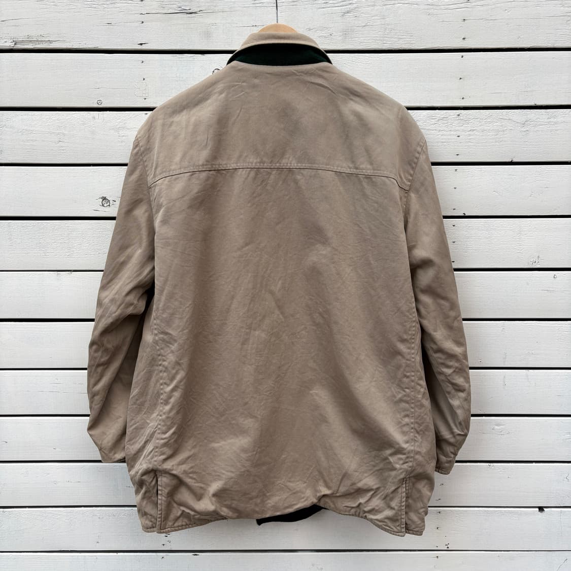 Polo 80~90s 폴로 울 블랙와치 리버시블 코트 자켓 상품이미지5