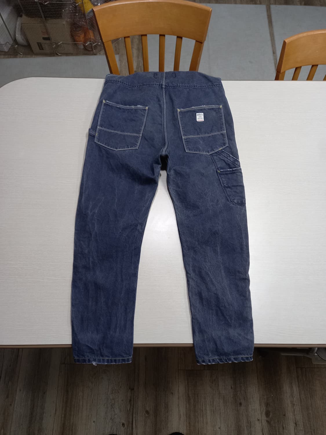 28-30 DIESEL 멜빵 배기 카펜터데님 30-190 상품이미지4