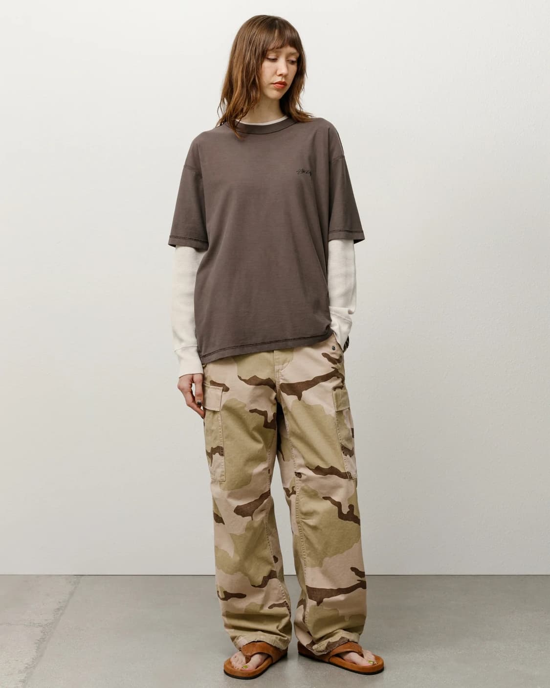 [남녀공용] STUSSY 스투시 카모 카고 팬츠/샌드 카모 컬러 상품이미지8