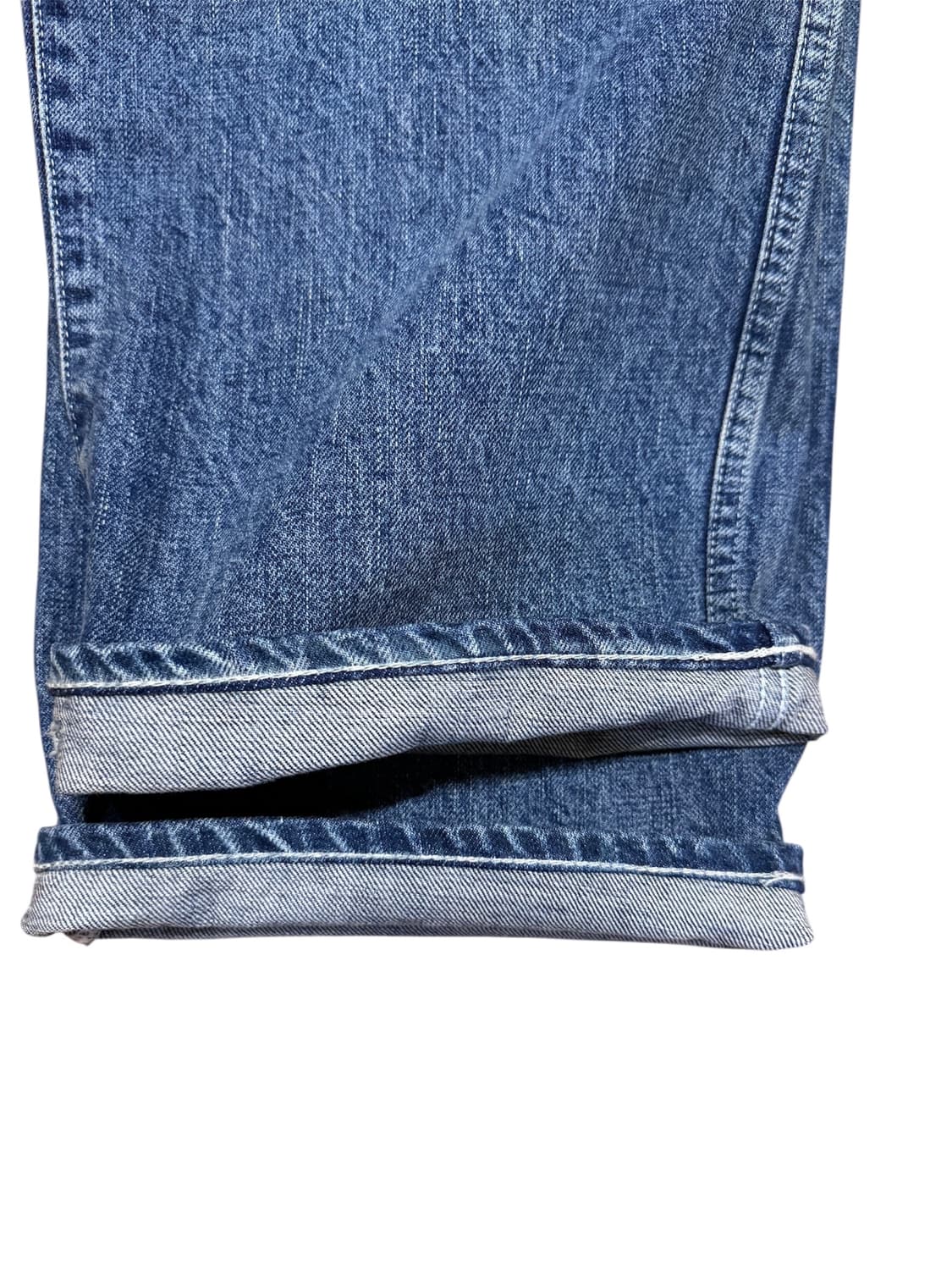 포터리 원워시드 와이드 데님 미드블루 2사이즈   상품이미지5