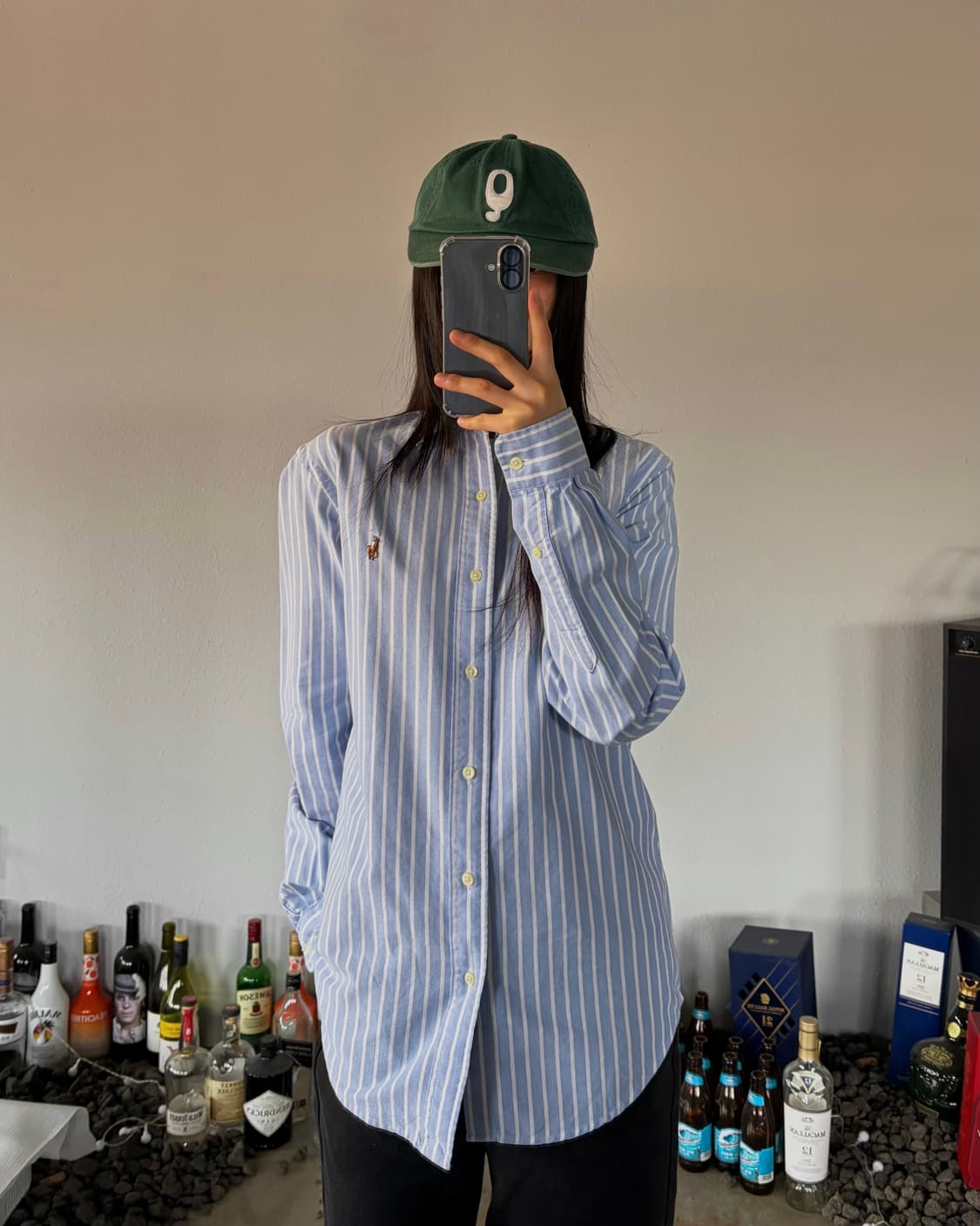 [S]폴로 랄프로렌 클래식 스트라이프 옥스포드 셔츠 상품이미지1