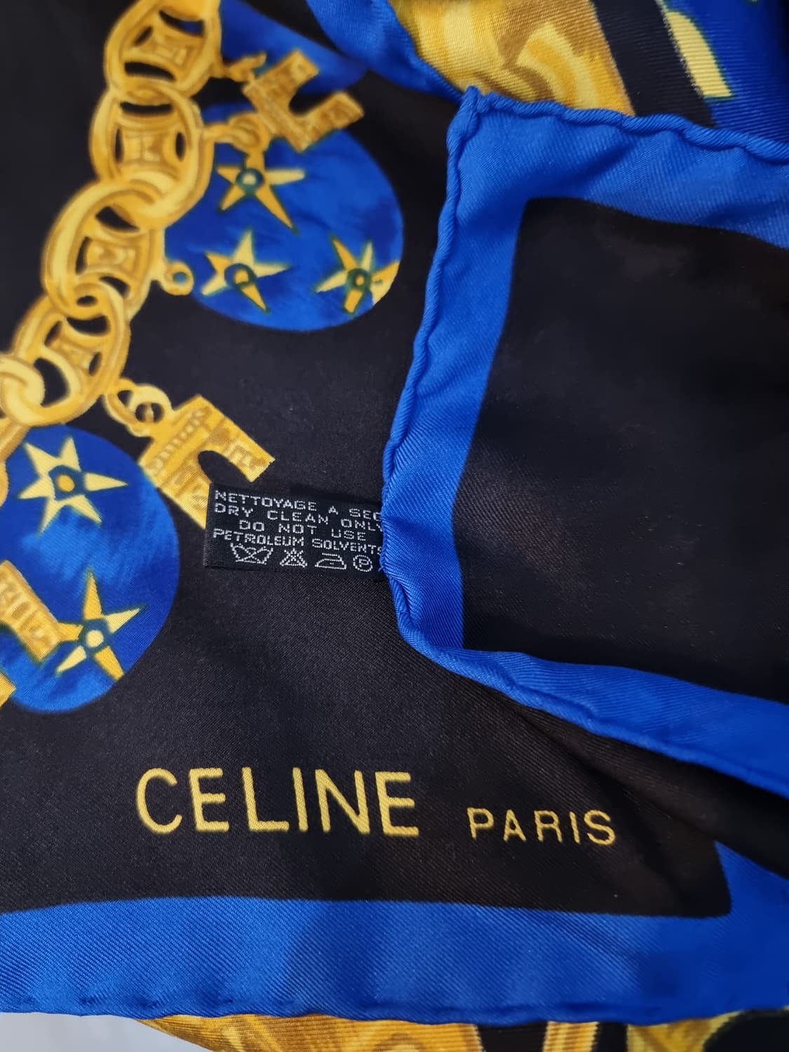 CELINE 셀린느빈티지 실크 스카프 상품이미지7