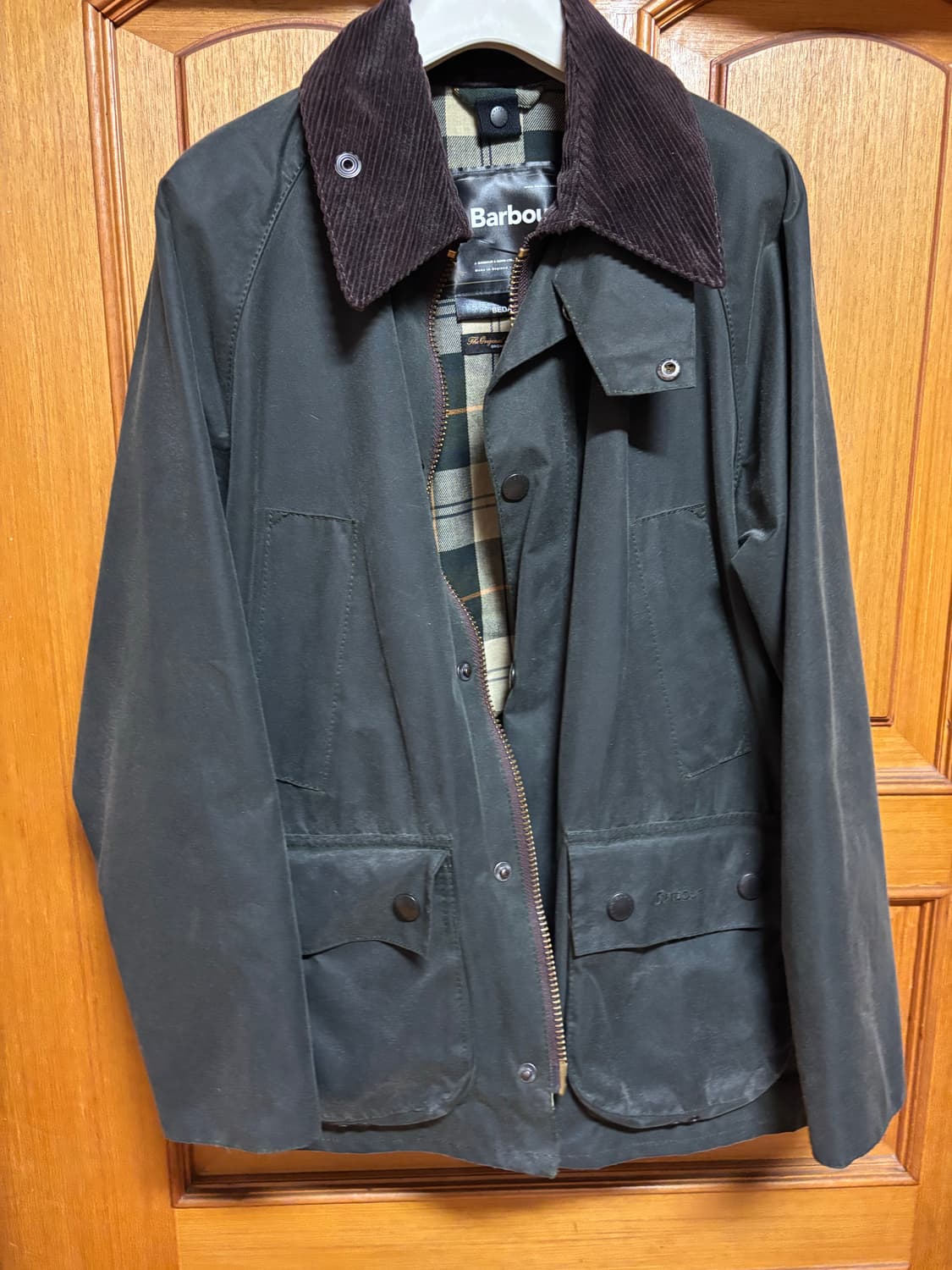 바버 비데일 올리브 C32 상품이미지1