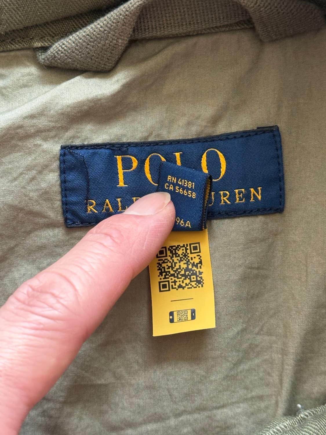 폴로 랄프로렌 M65 Combat 야상 자켓 M 상품이미지3