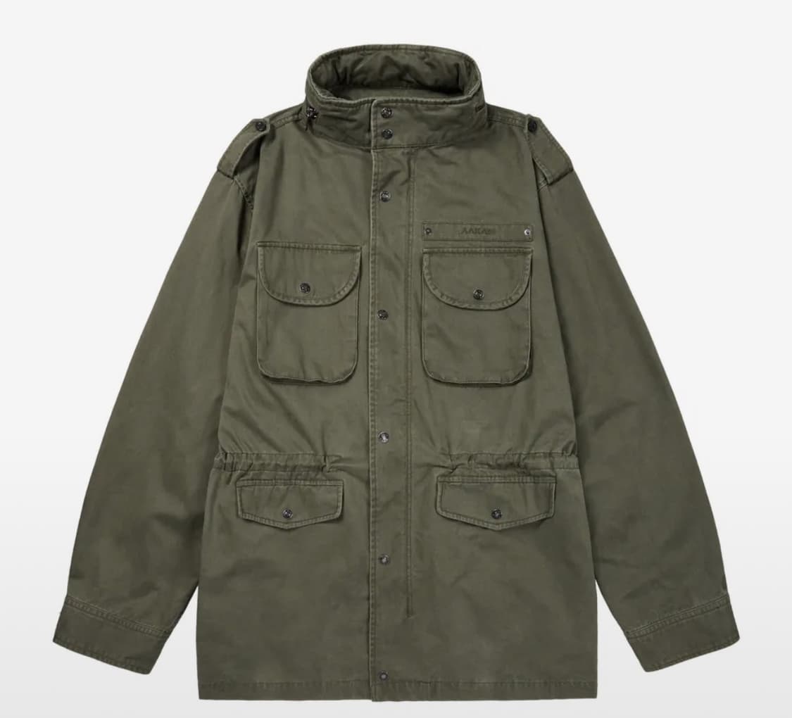 Washed Field Jacket (Khaki) 2 size 아캄 야상 상품이미지1