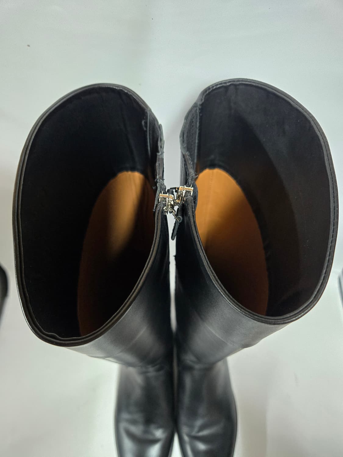 쿠에른 블랙 롱부츠 240mm 상품이미지8