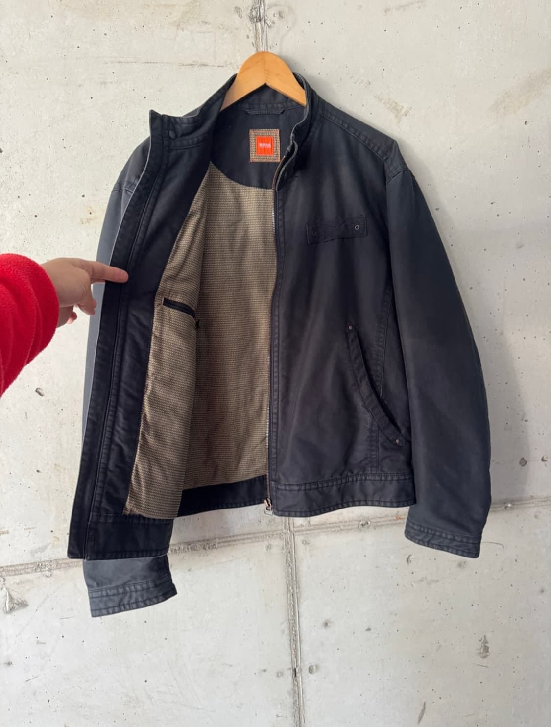 9/00s 휴고보스 바이커 자켓 상품이미지7