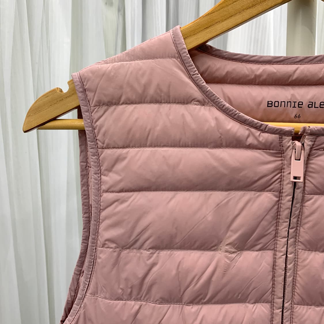 BONNIE ALEX 소프트 구스 다운 경량 패딩 조끼 1705 상품이미지2