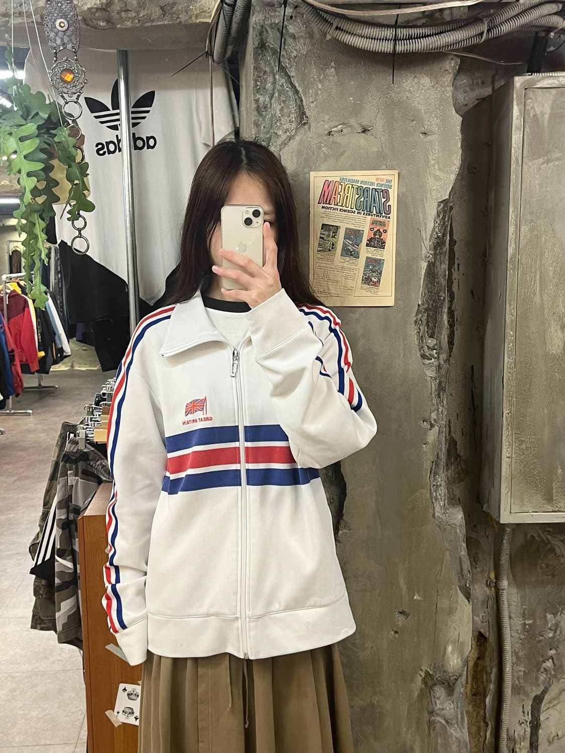 아디다스 신영국 져지 화이트 M #csz848 상품이미지2