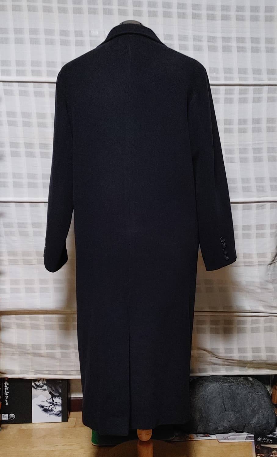 (INTERMEZZO) 인터메조 오버핏 네이비 롱코트 95~100 상품이미지2