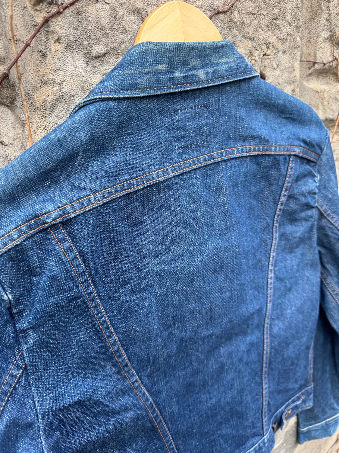 60~70s 메버릭 블루벨 랭글러 빈티지 웨스턴 데님 트러커 자켓 40 상품이미지8