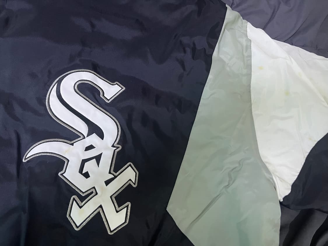 마제스틱 화이트삭스 누빔 아노락 점퍼 상품이미지5