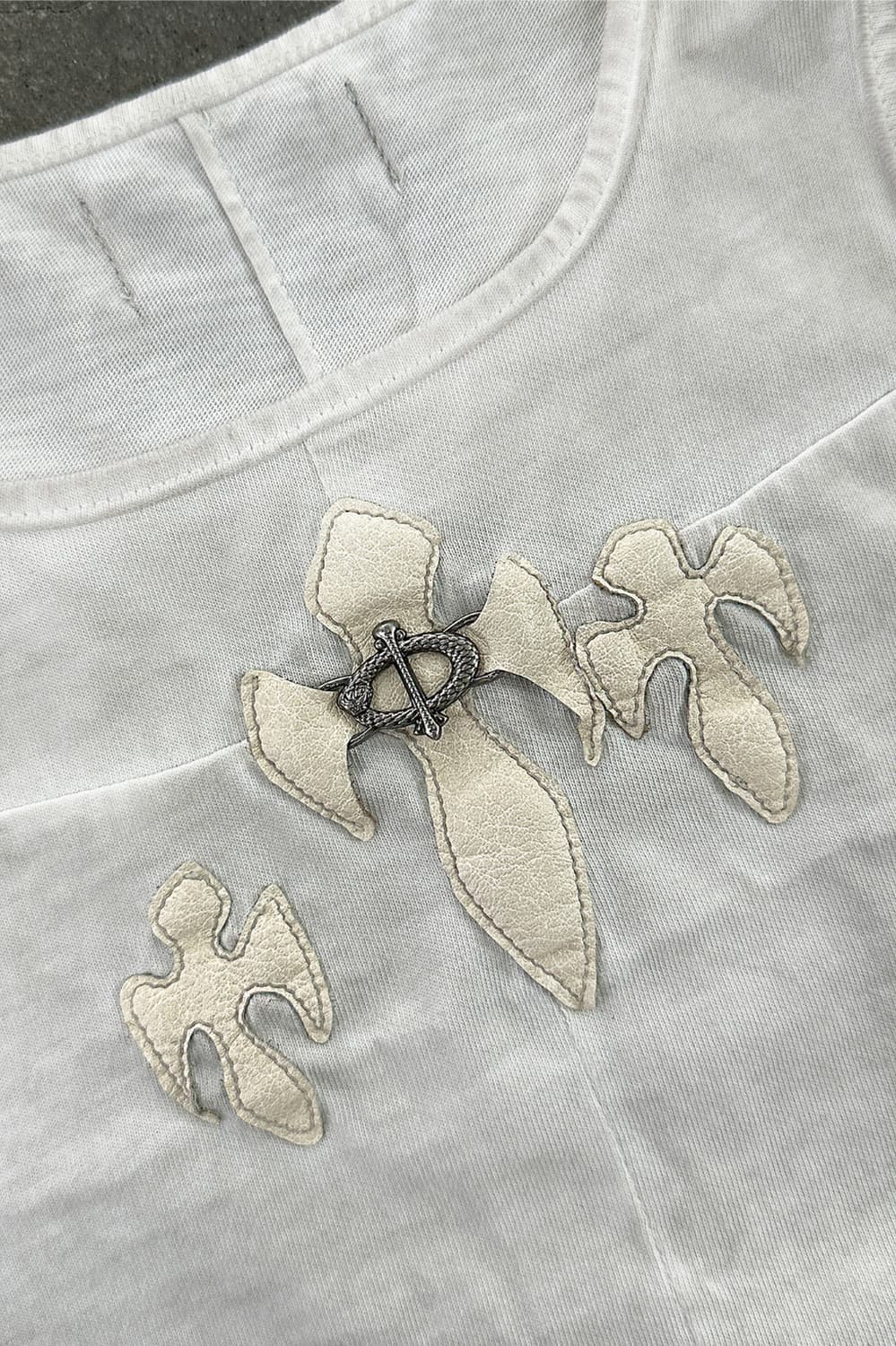 스쿠읏 핸드미다운즈 Gantz Tank Top (Light Grey) 상품이미지1