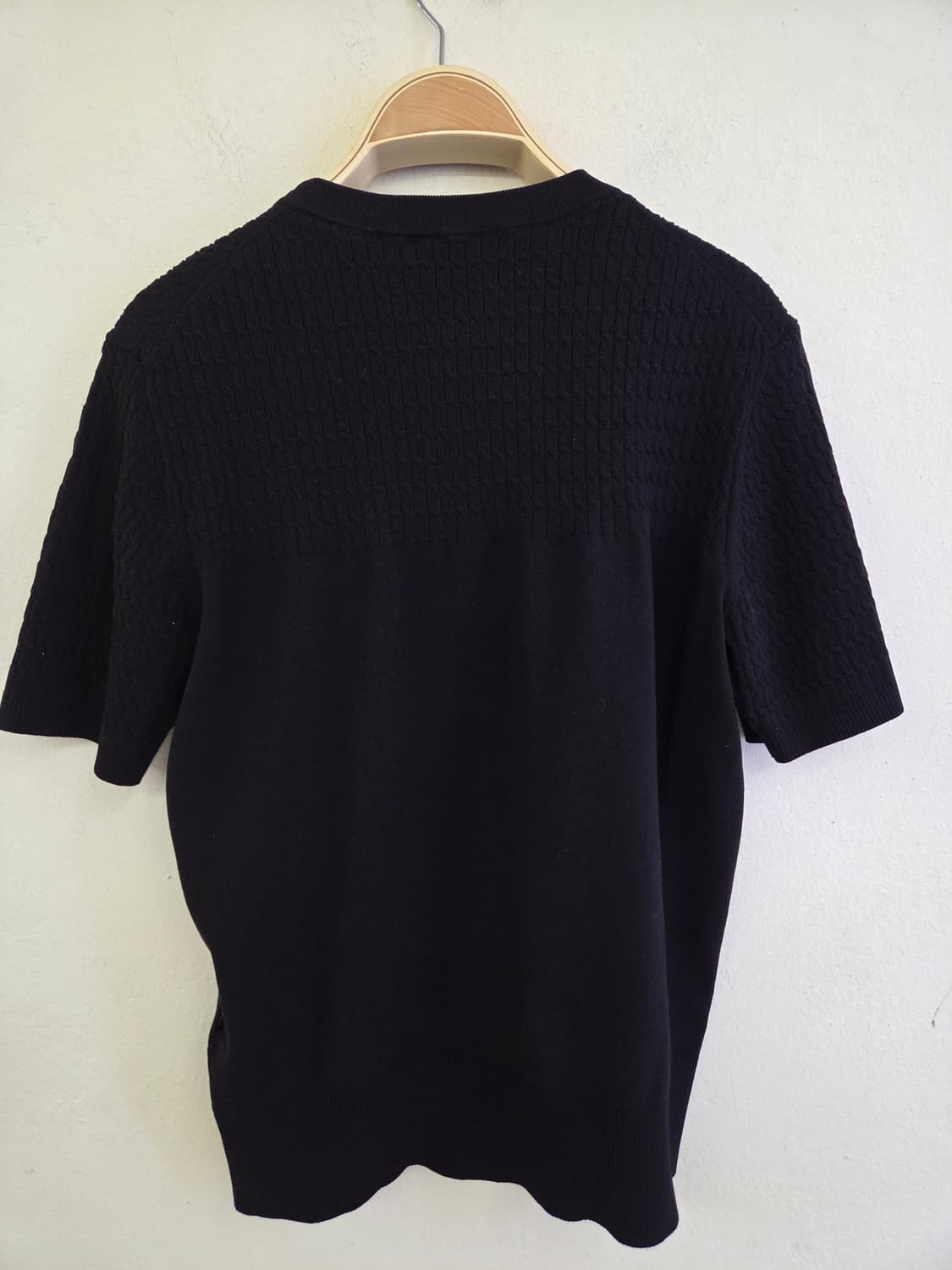 DKNY 블랙 골프 반팔 니트 상품이미지6