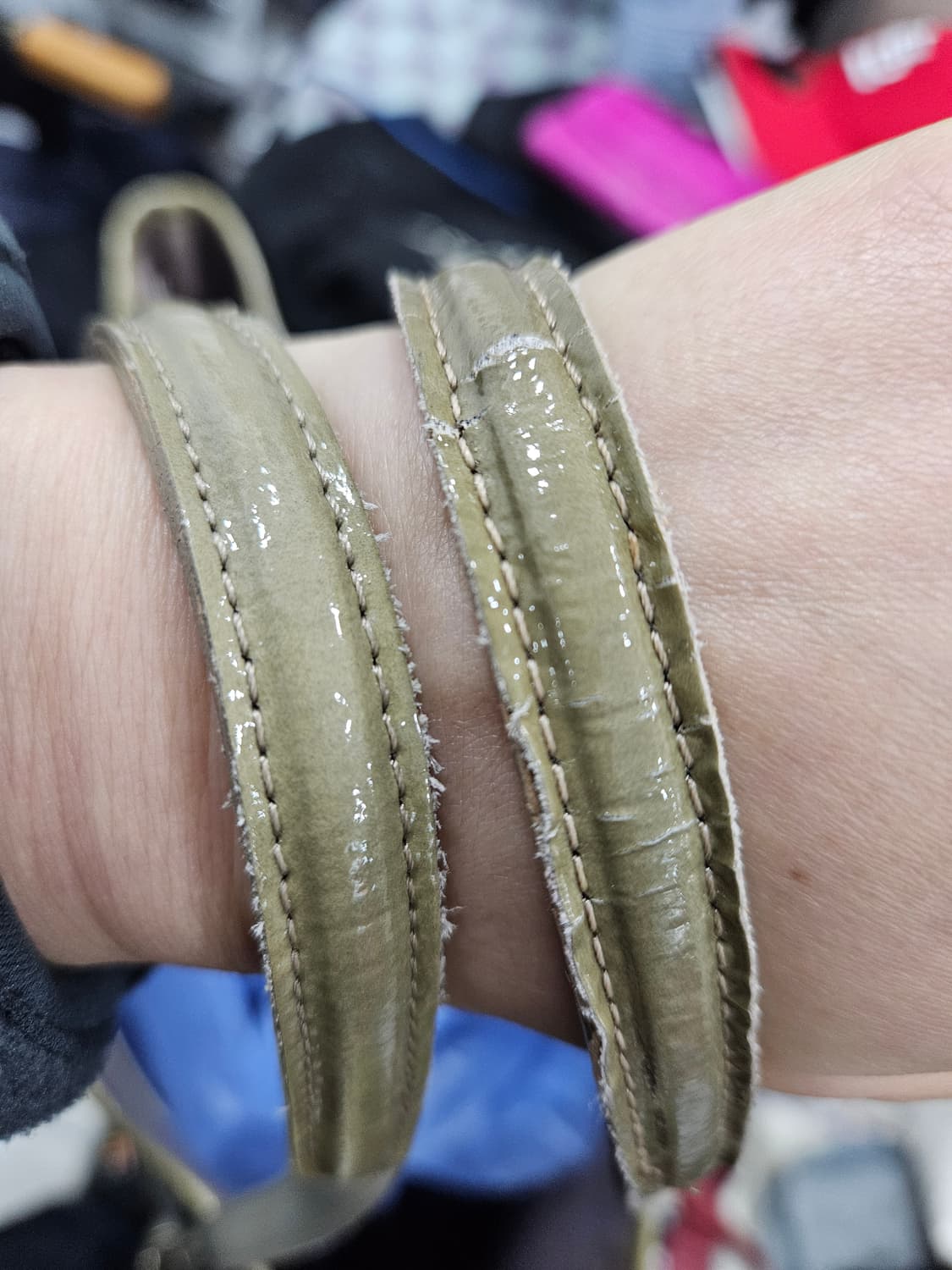 시슬리 로고 S 패턴 쇼퍼백 상품이미지6