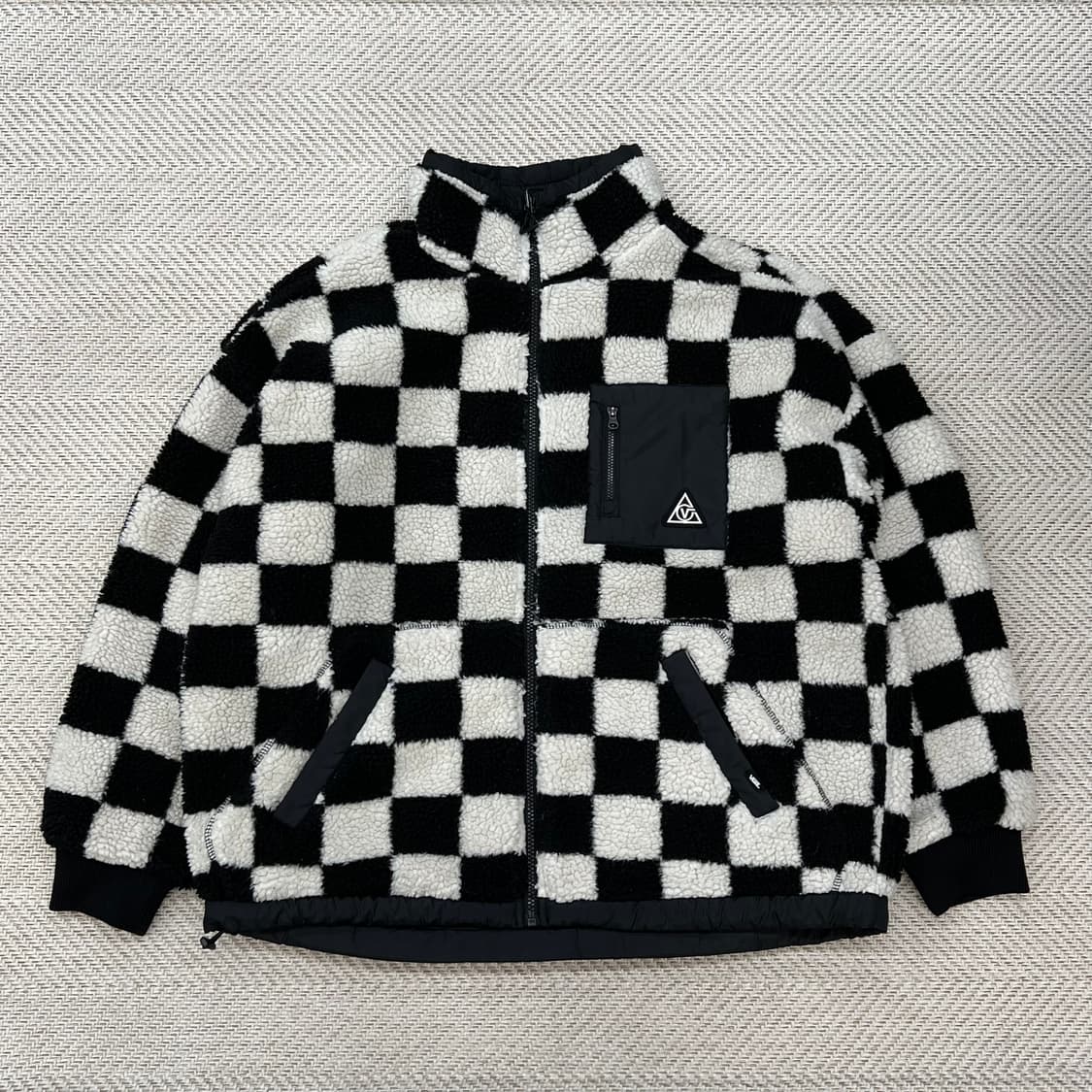 반스 리버시블 플리스 블루종 r2570 상품이미지2