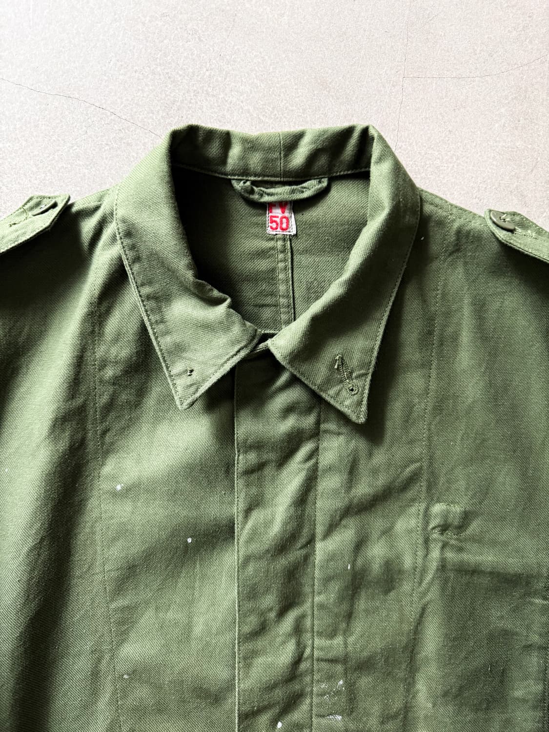 60s-70s Sweden Army Mechanic Jacket 상품이미지7